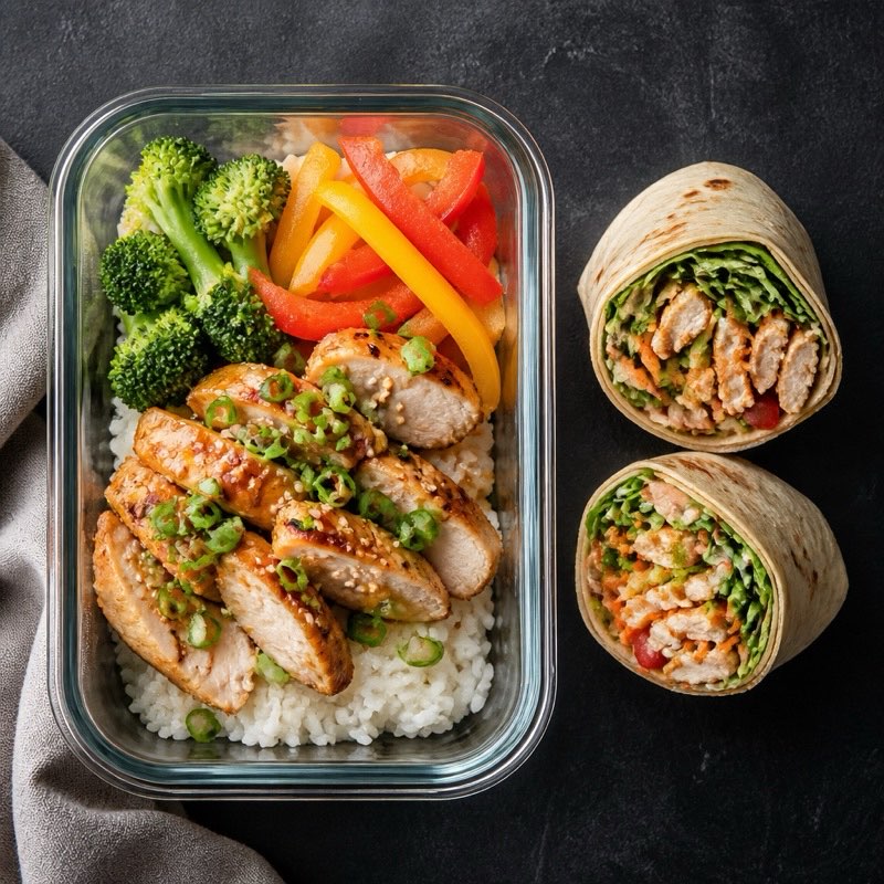 Lunch that holds — high-protein recipes
