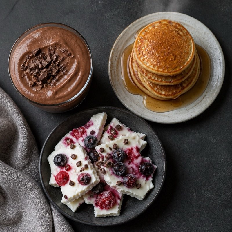 Sweet without damage — high-protein recipes