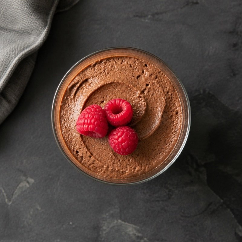 Chocolate Cottage Mousse — high-protein recipe with 28g protein