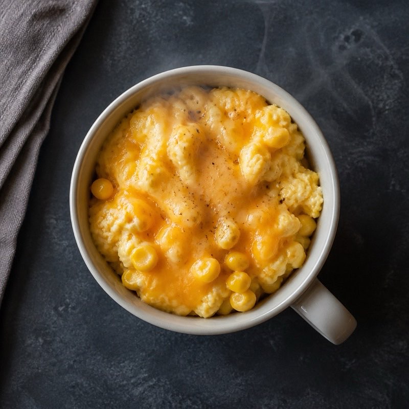Microwave Egg Cup — high-protein recipe with 22g protein