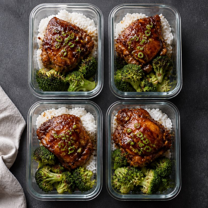 Honey Soy Chicken Boxes — high-protein recipe with 46g protein