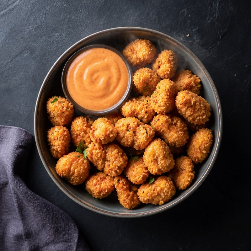 Oven Popcorn Chicken — high-protein recipe with 44g protein