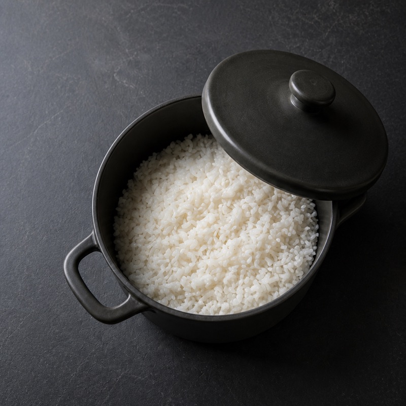 Step 1: Cook the rice.
