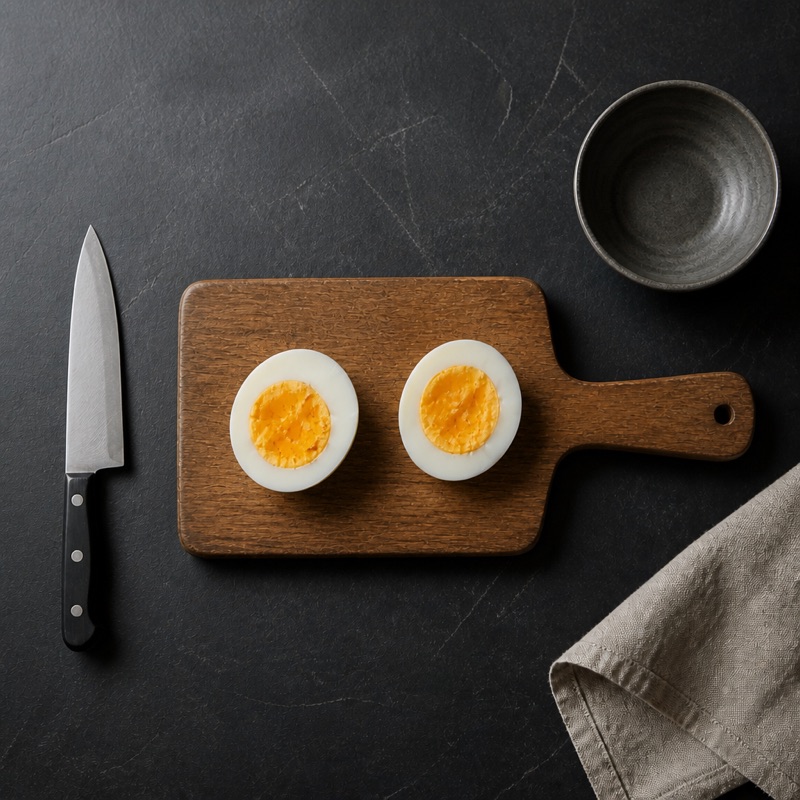 Step 1: Boil the eggs (or use Sunday's batch).