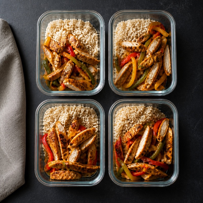 Step 3: Cook the rice. Four boxes, done.