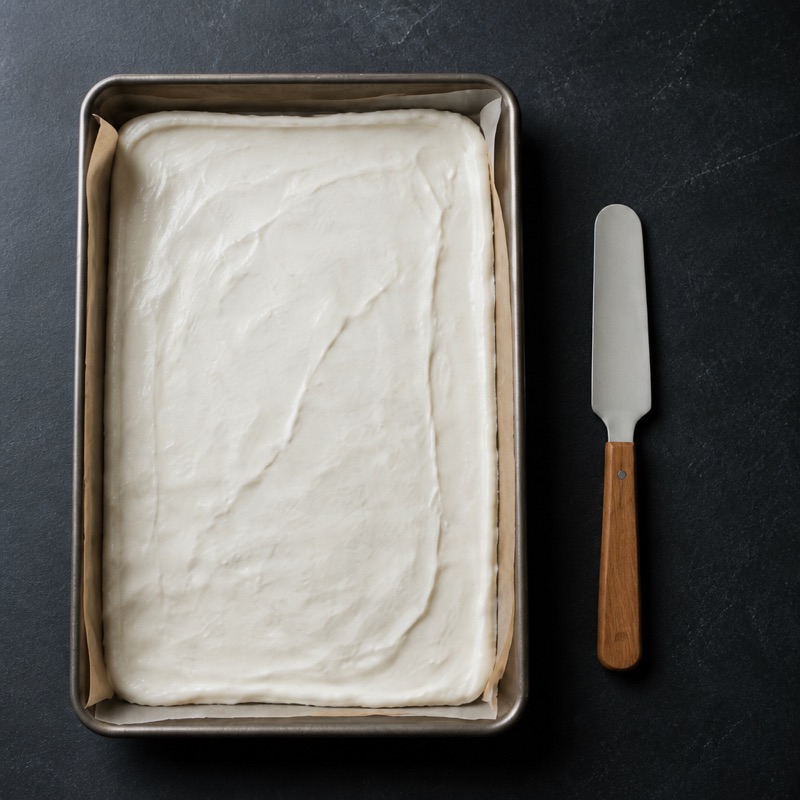Step 1: Mix yogurt and honey, spread thick on a lined tray.