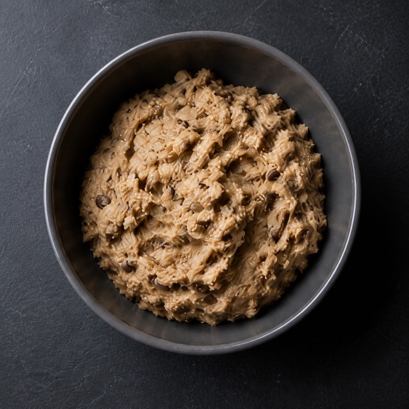 Step 2: Mix everything into a dough — adjust milk until it rolls.